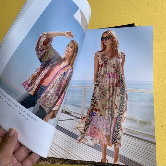 JOHNNY WAS catalog collection 2021-2023 12 magazines paper reading fashion OS - Picture 15 of 16